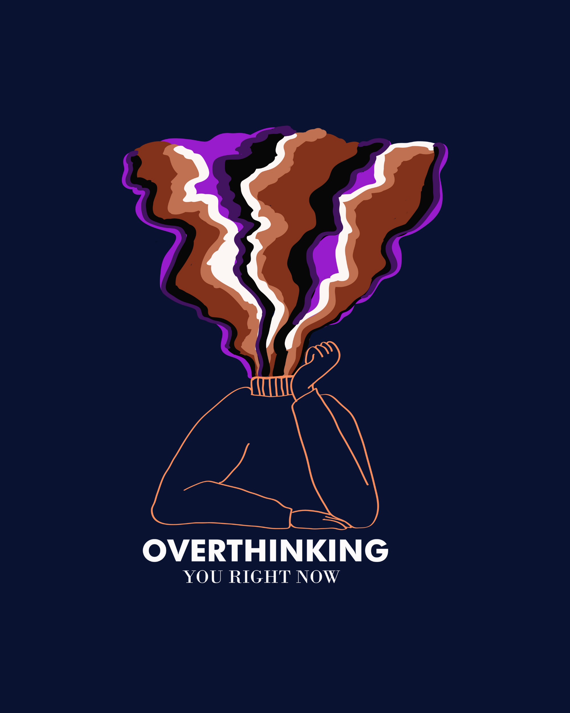 Overthinking You Right Now Graphic printed T-Shirt