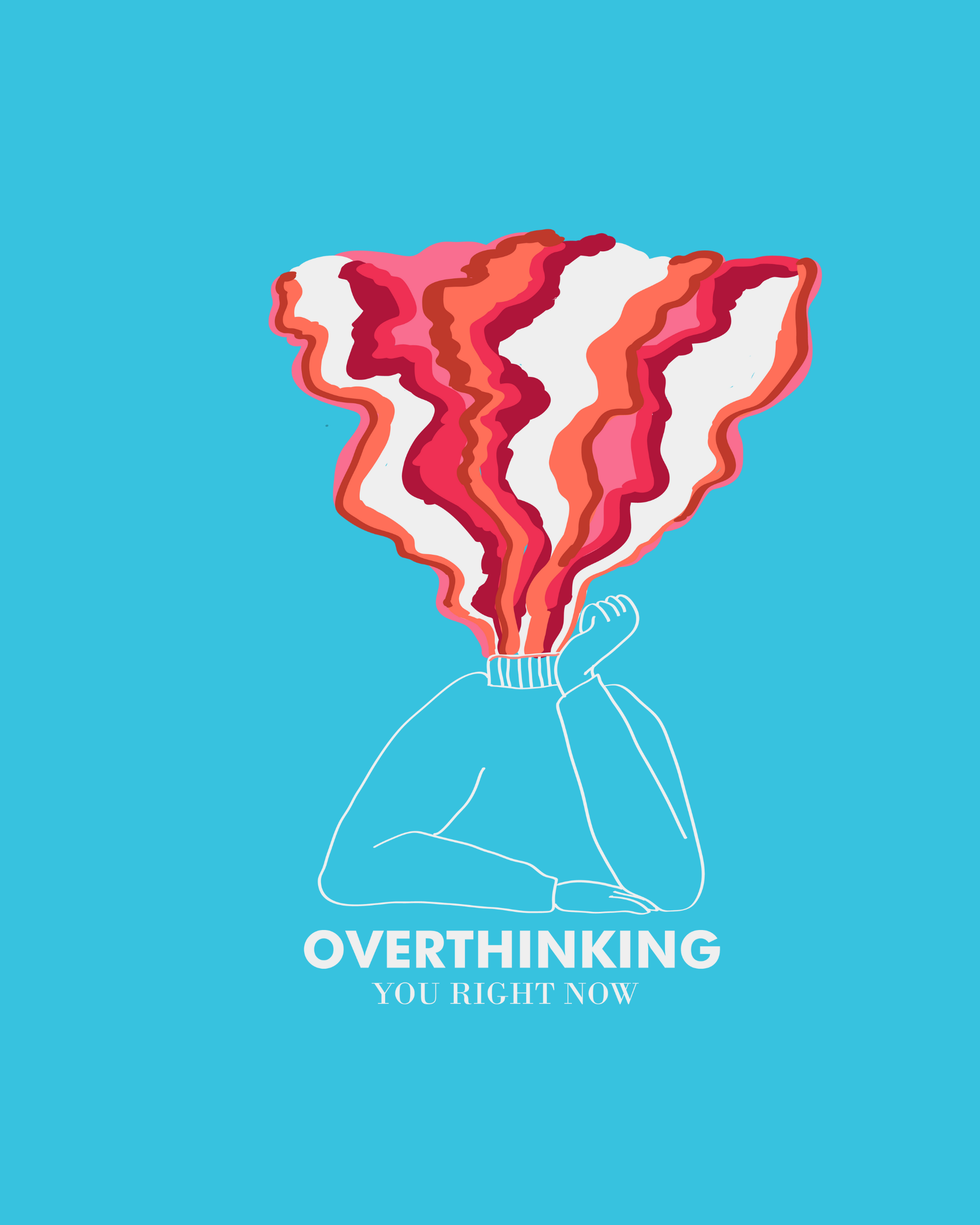 Overthinking You Right Now Graphic printed T-Shirt