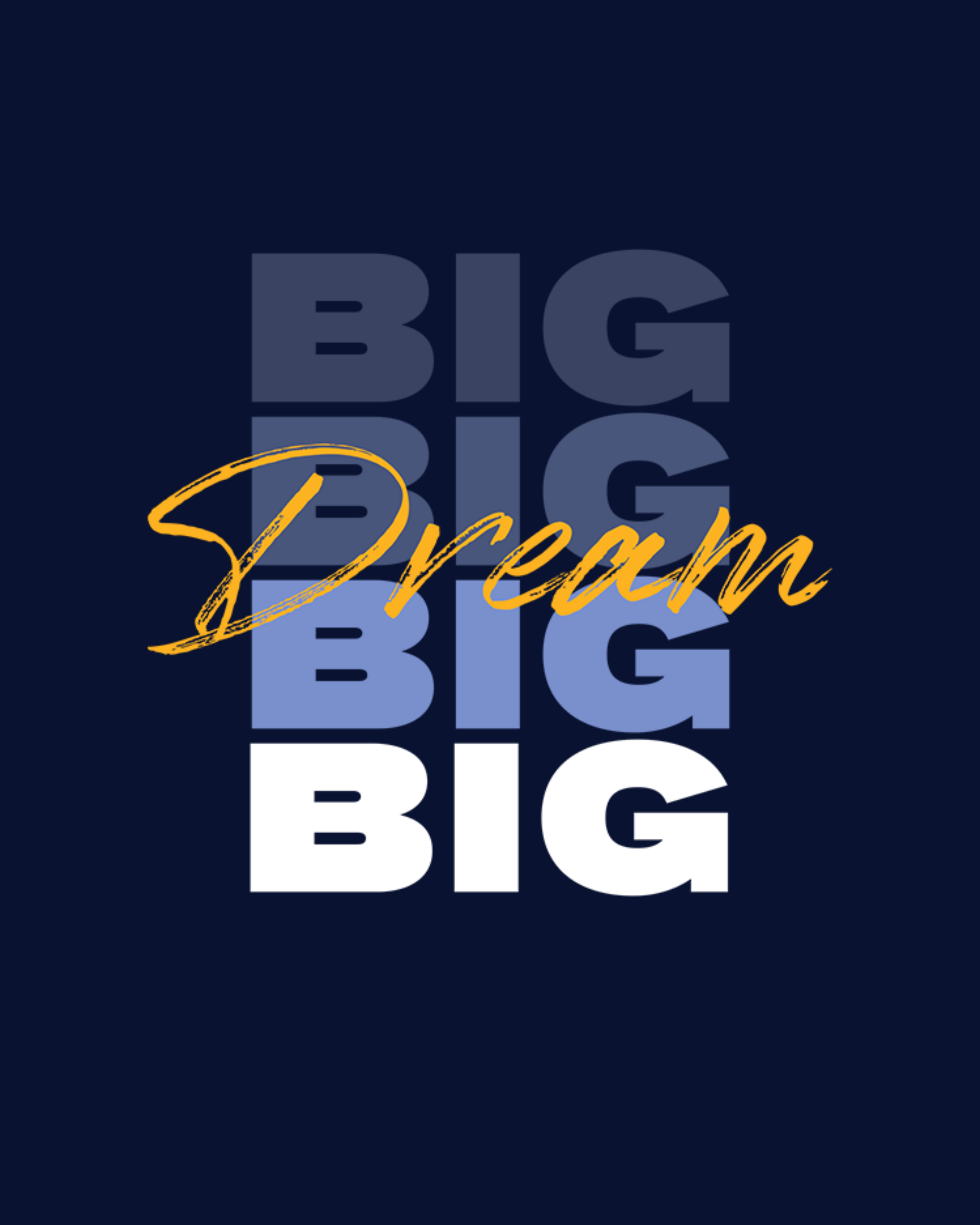 Dream Big Graphic Printed T-Shirt