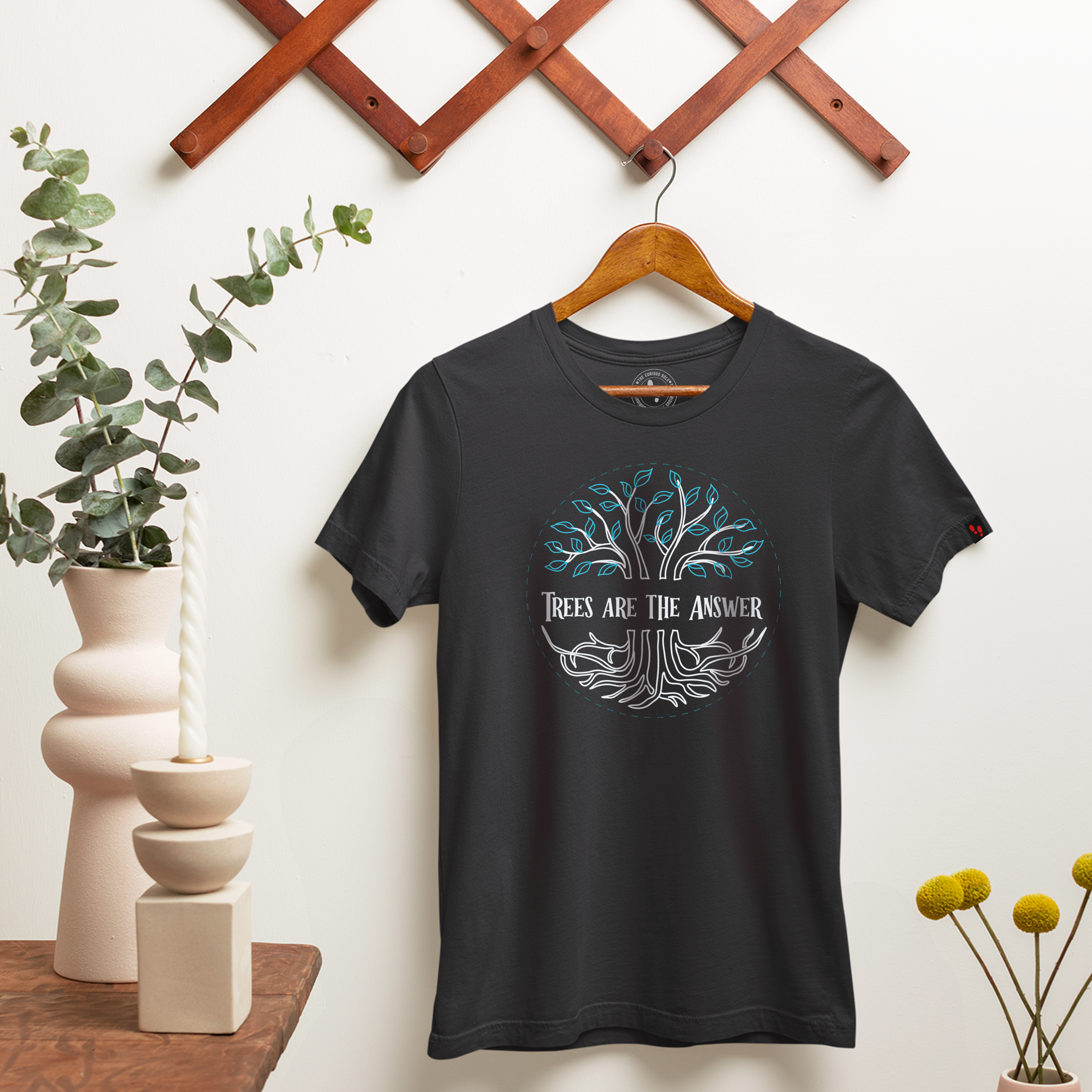 Trees Are The Answer Graphic Printed T-Shirt