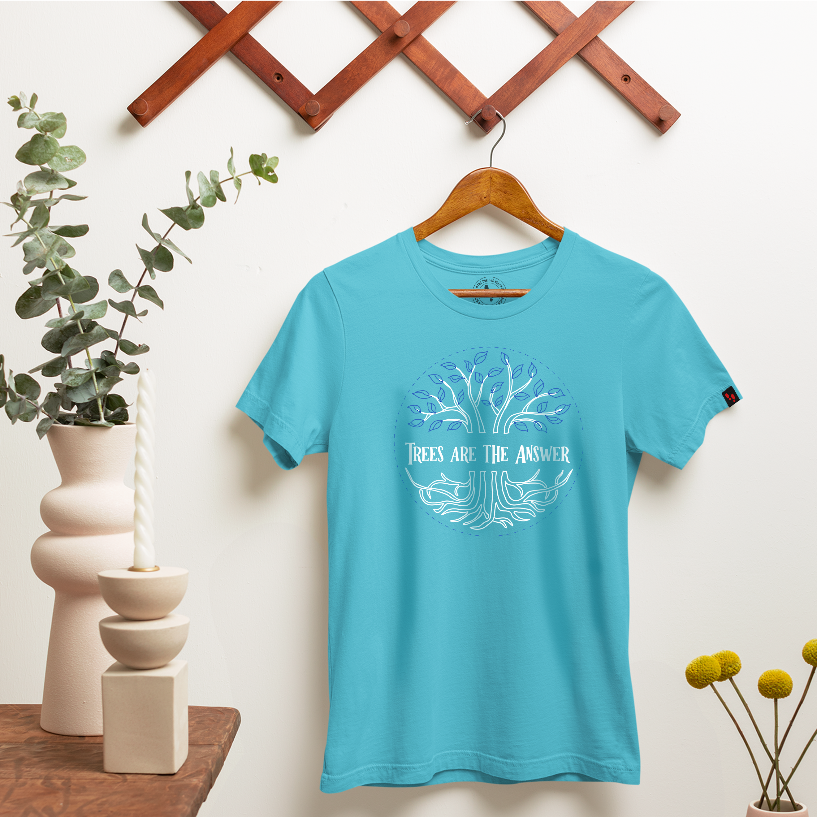 Trees Are The Answer Graphic Printed T-Shirt