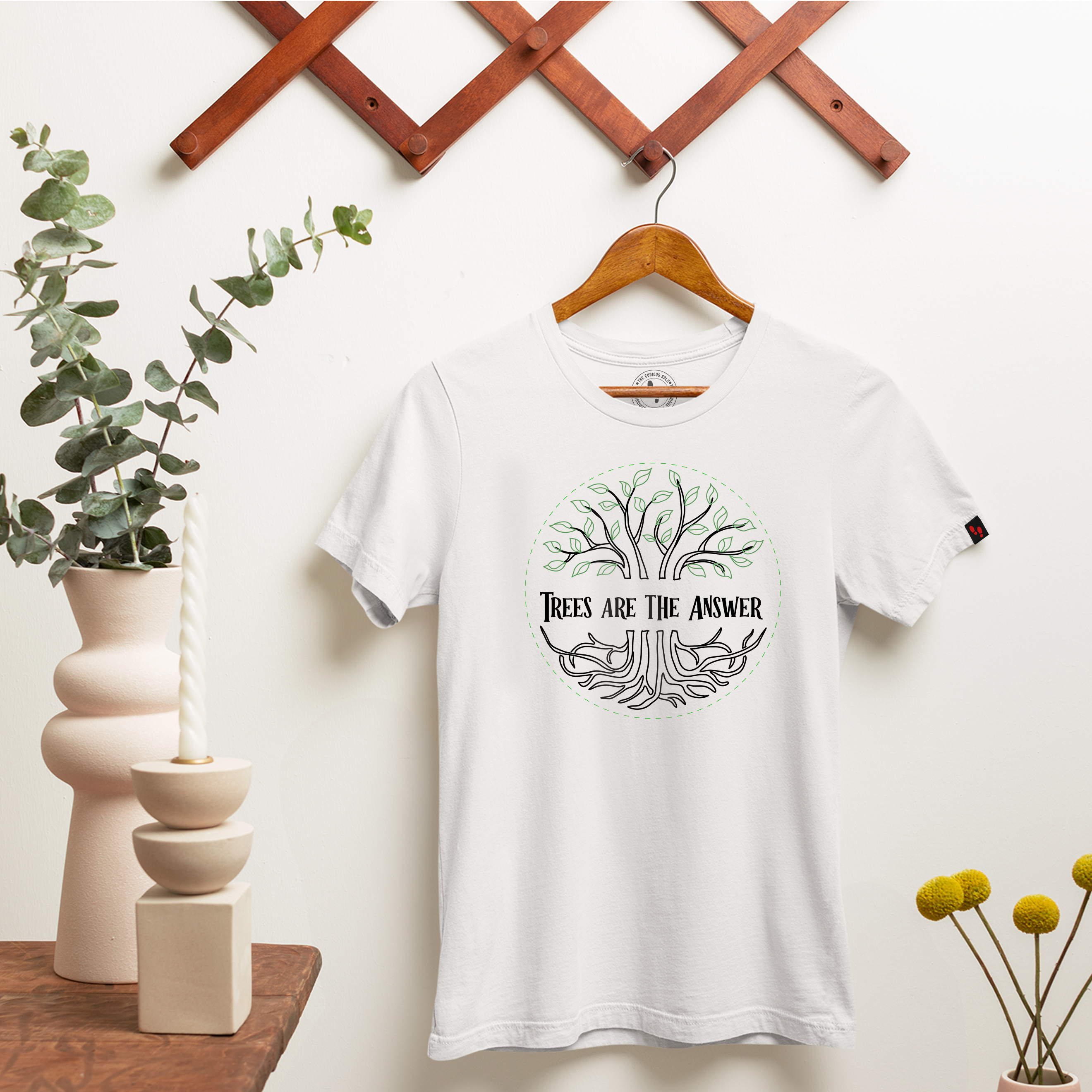 Trees Are The Answer Graphic Printed T-Shirt