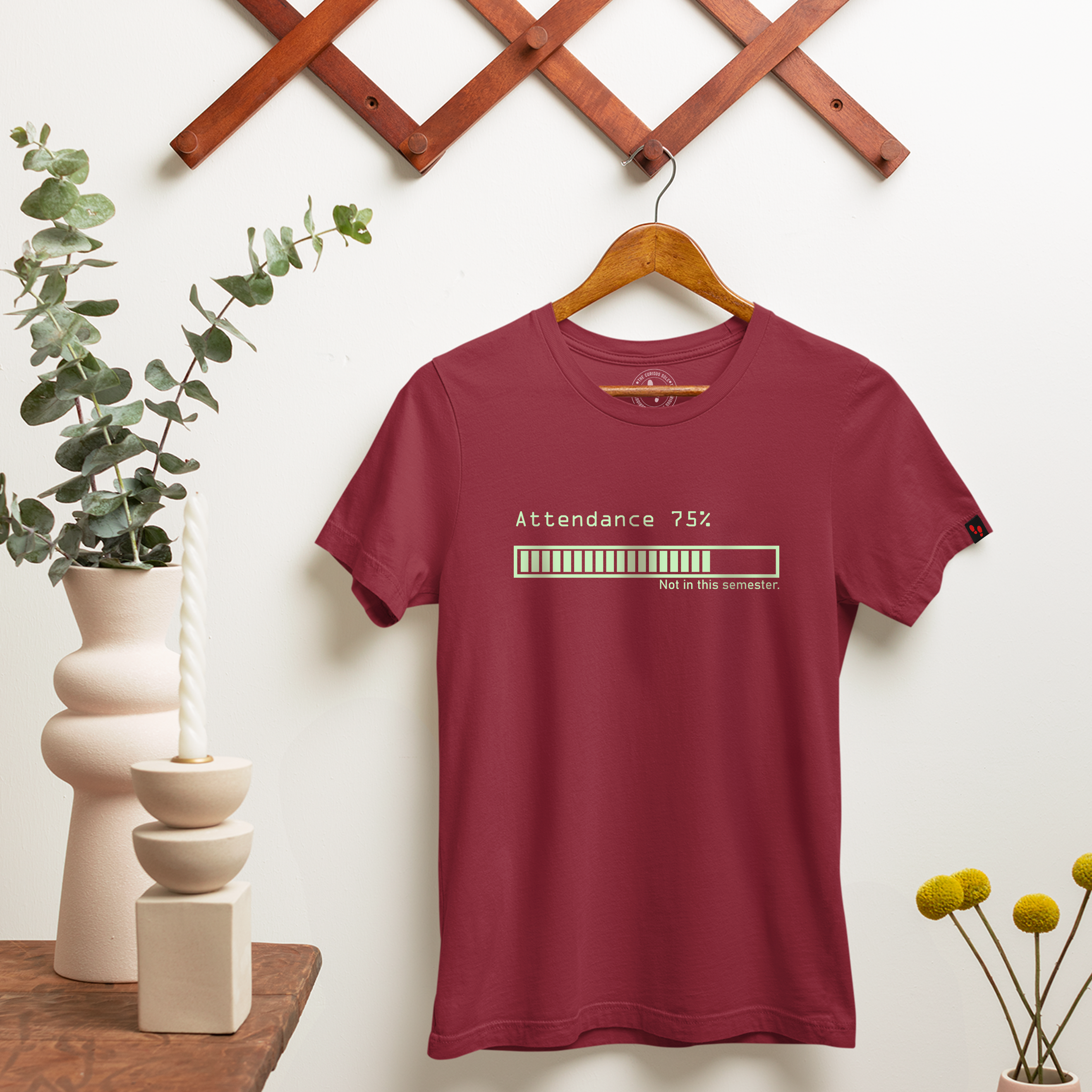 Attendance Graphic Printed T-Shirt