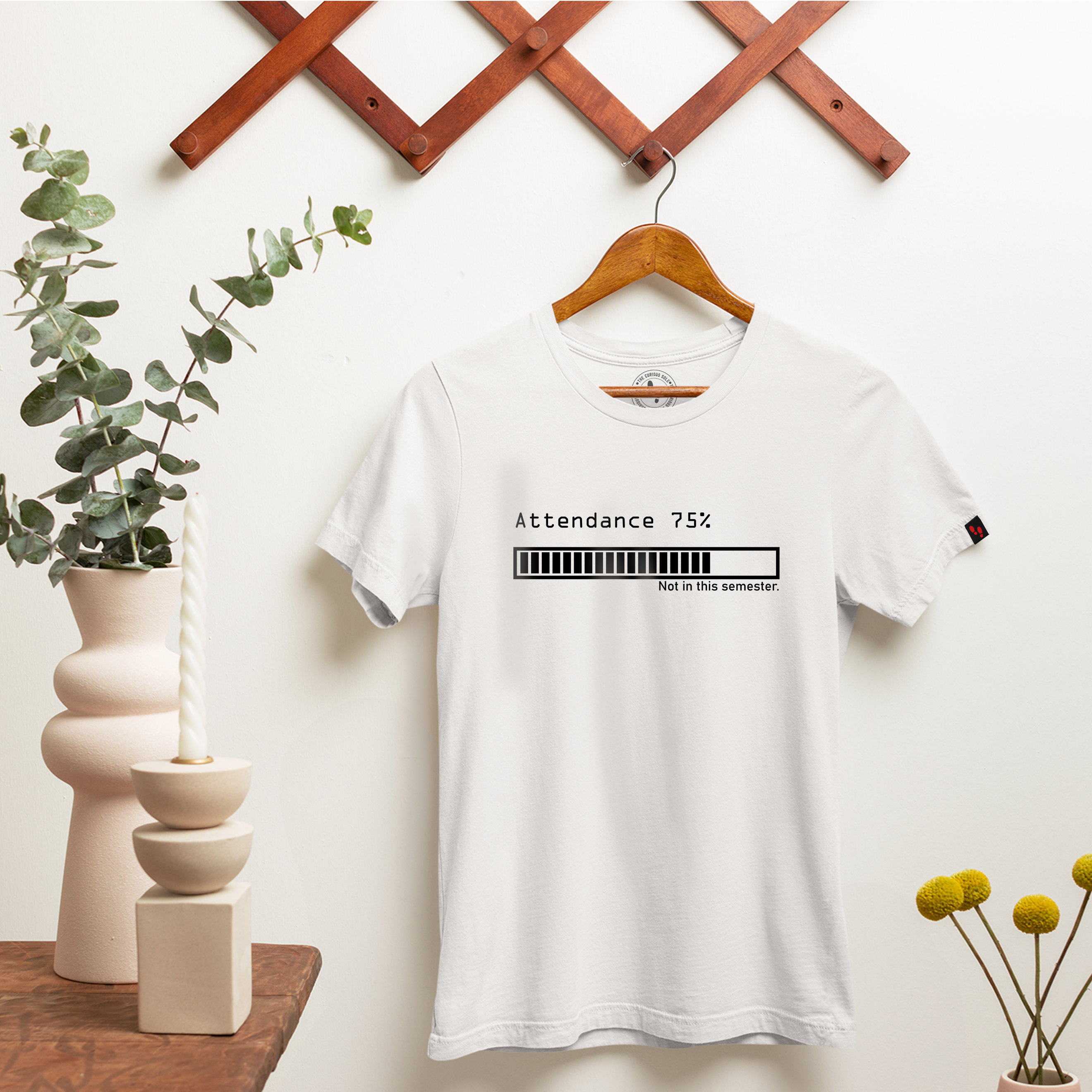 Attendance Graphic Printed T-Shirt