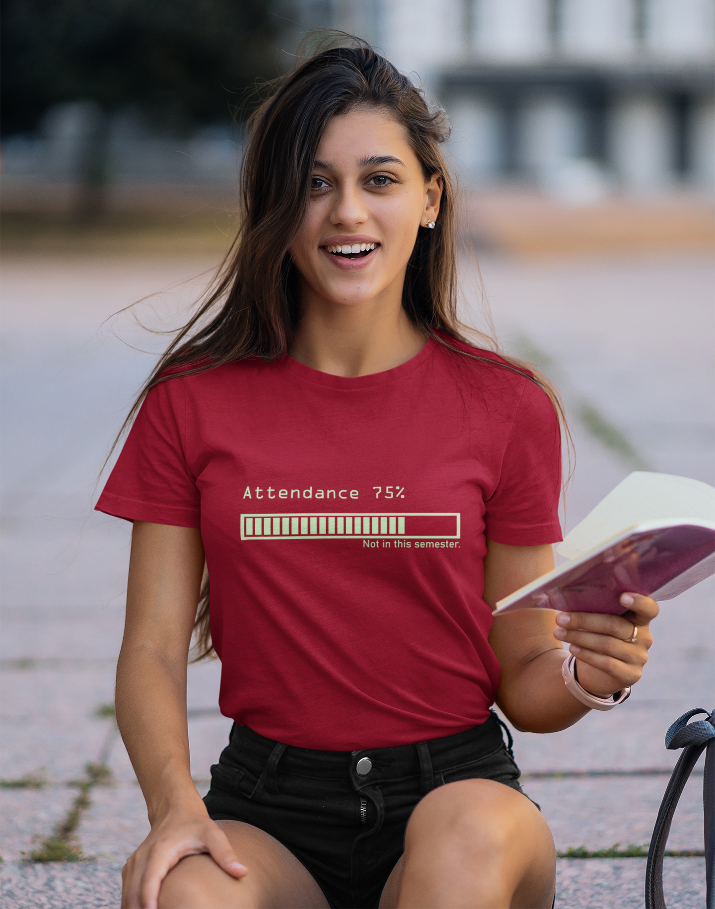 Attendance Graphic Printed T-Shirt