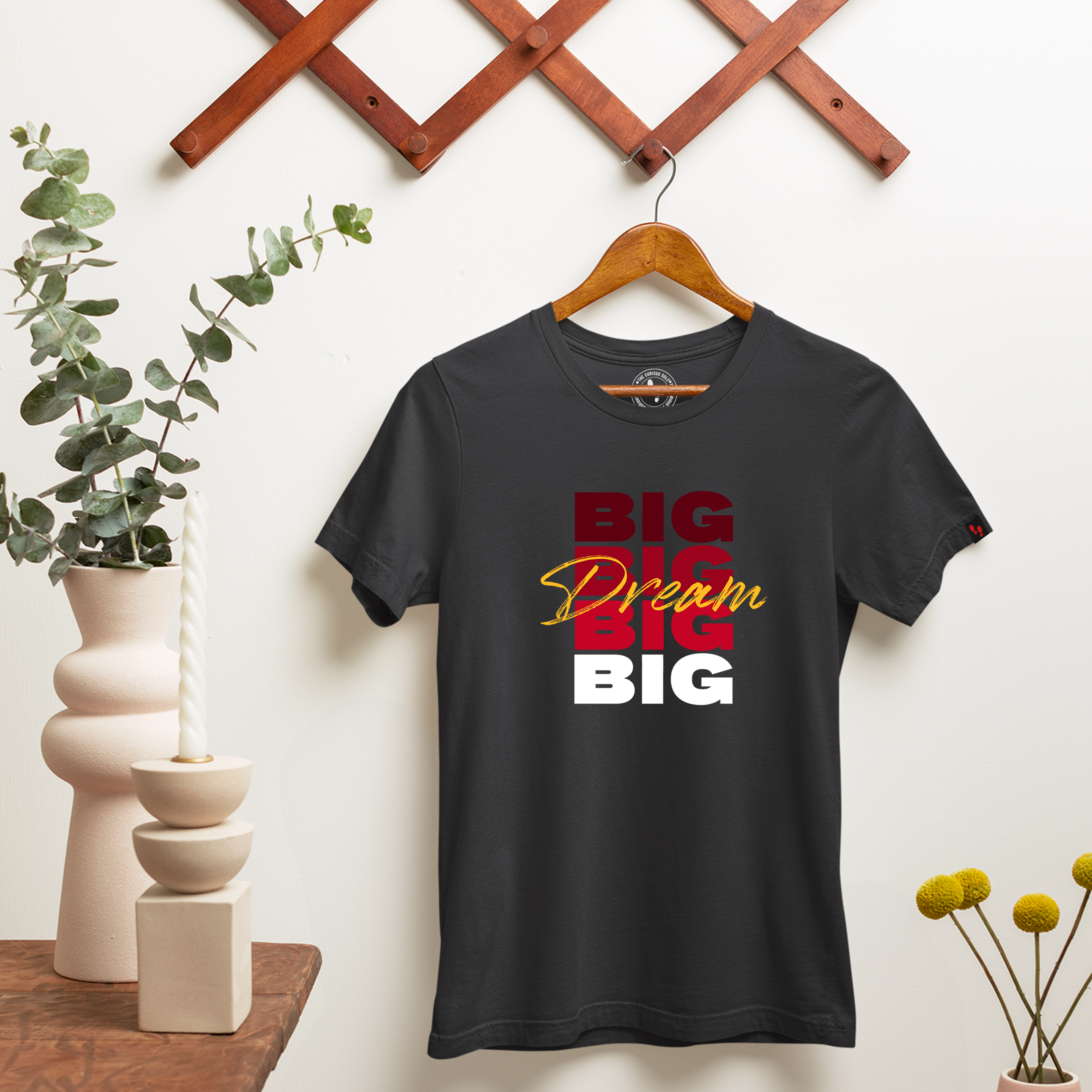 Dream Big Graphic Printed T-Shirt