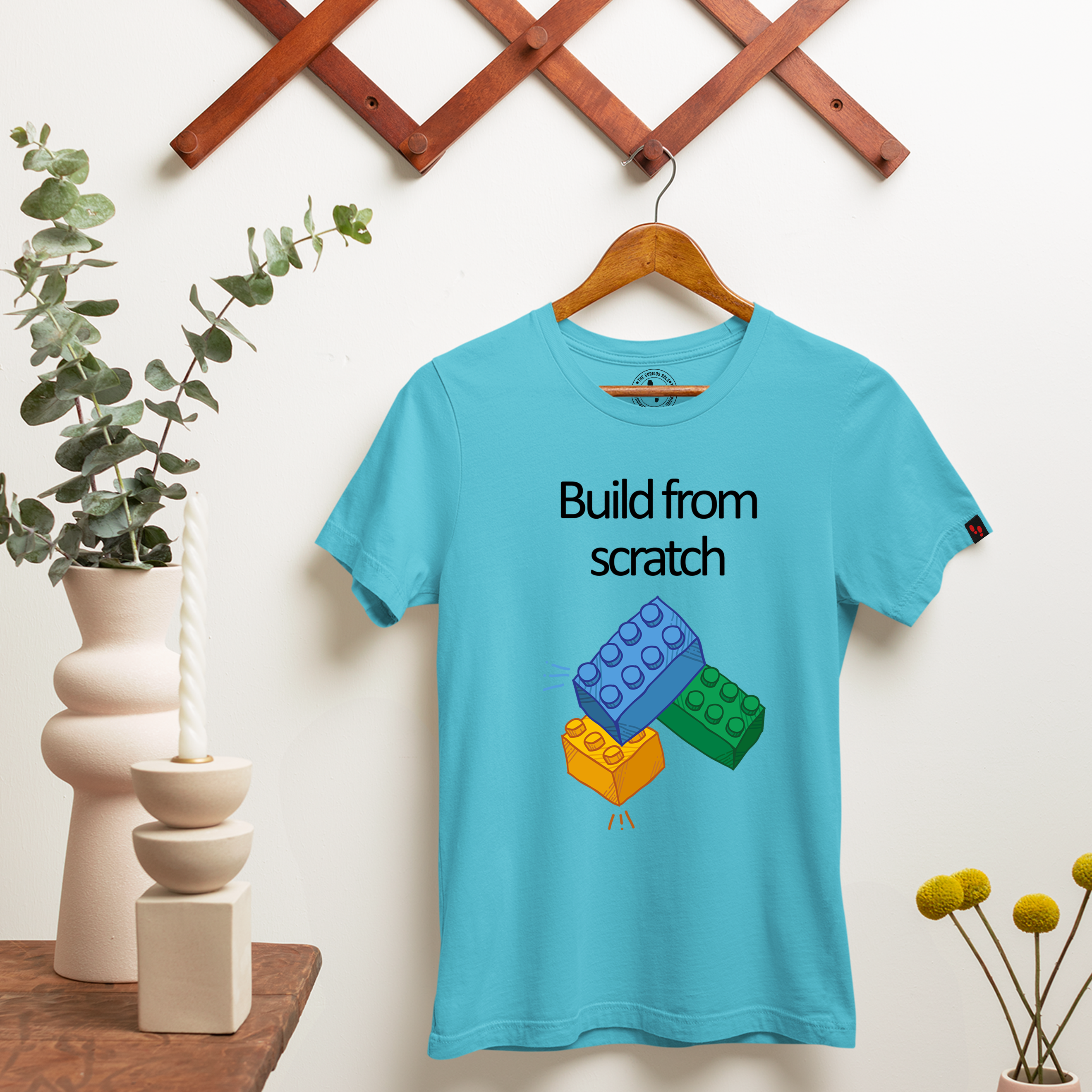 Build From Scratch Graphic Printed T-Shirt