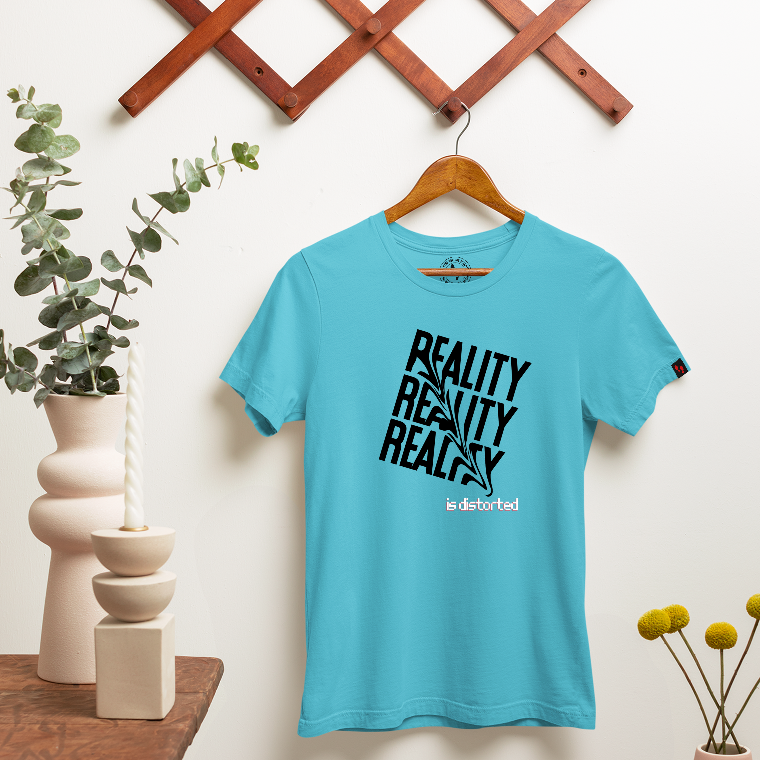 Reality Is Distorted Graphic Printed T-Shirt