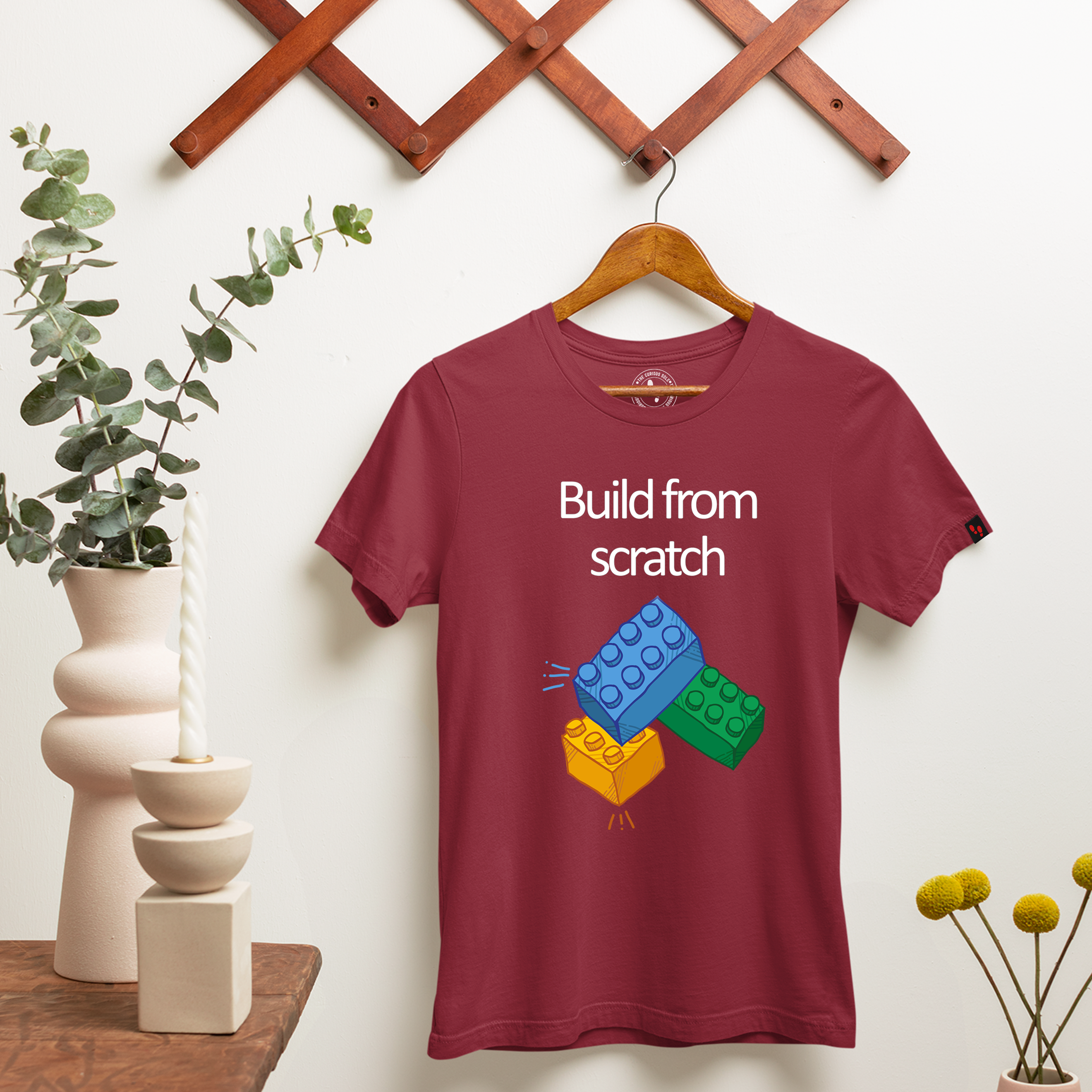 Build From Scratch Graphic Printed T-Shirt