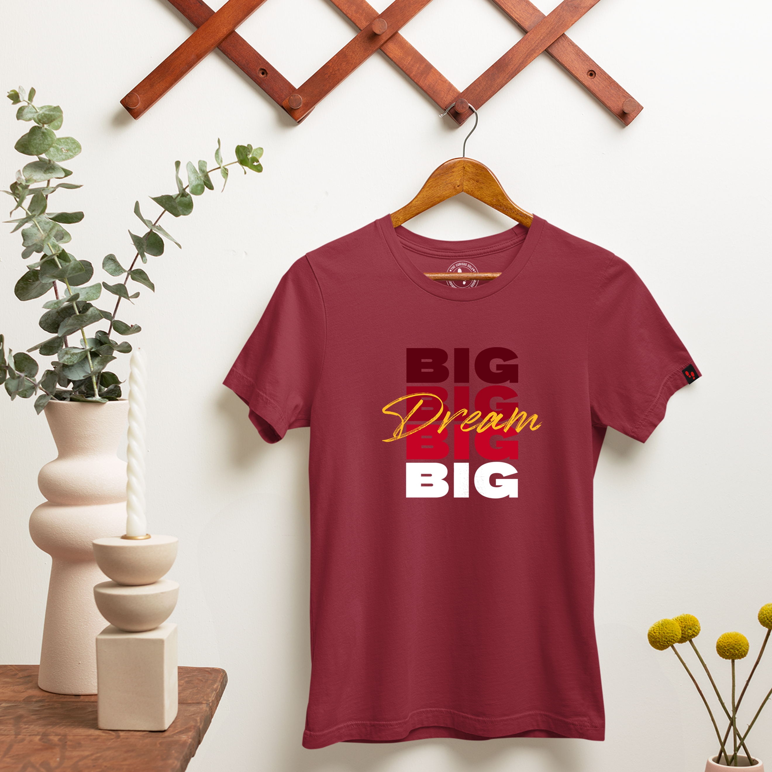 Dream Big Graphic Printed T-Shirt