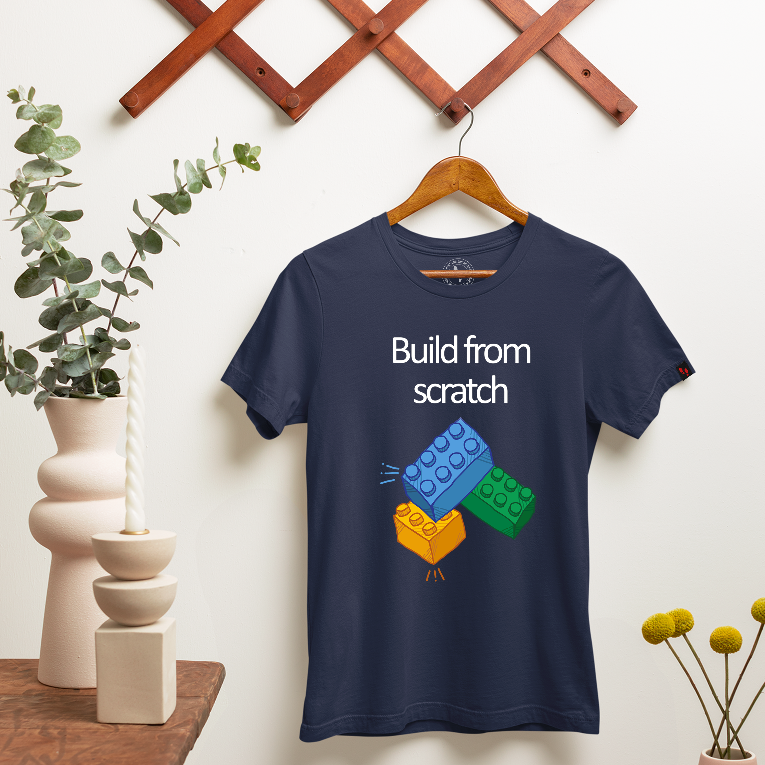 Build From Scratch Graphic Printed T-Shirt