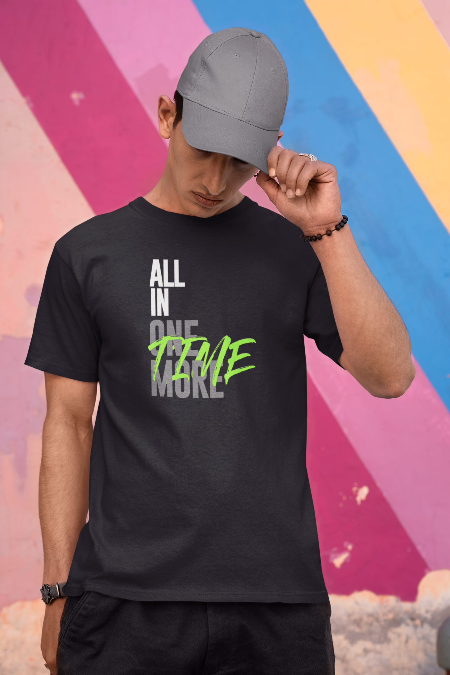 All In One More Time Graphic Printed T-Shirt