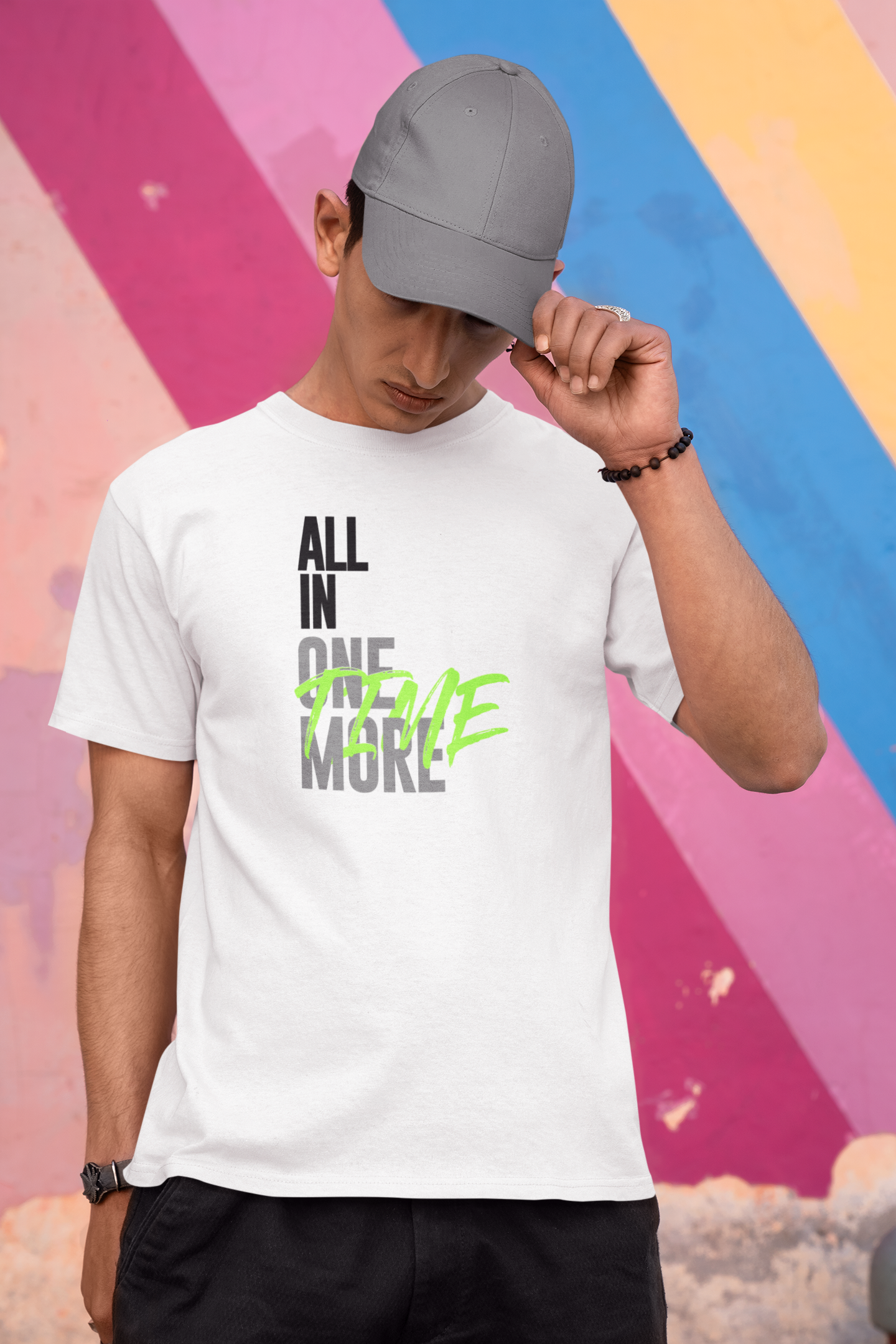 All In One More Time Graphic Printed T-Shirt