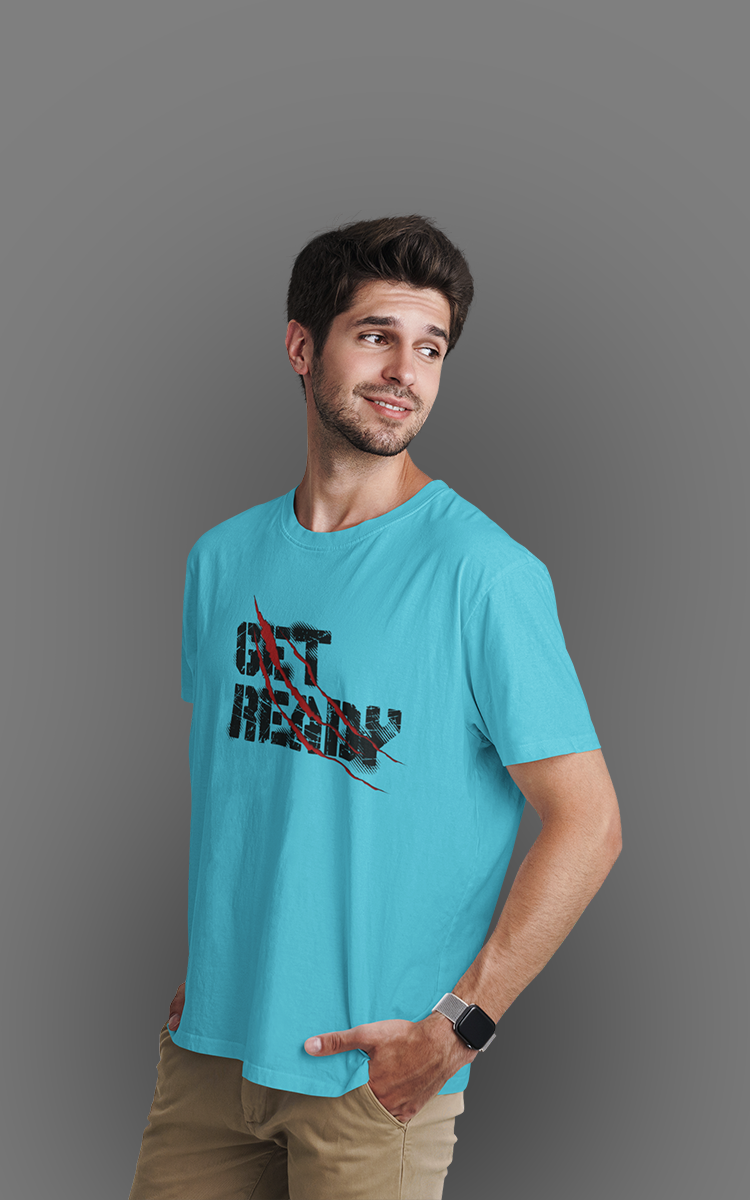 Get Ready Graphic Printed T-Shirt