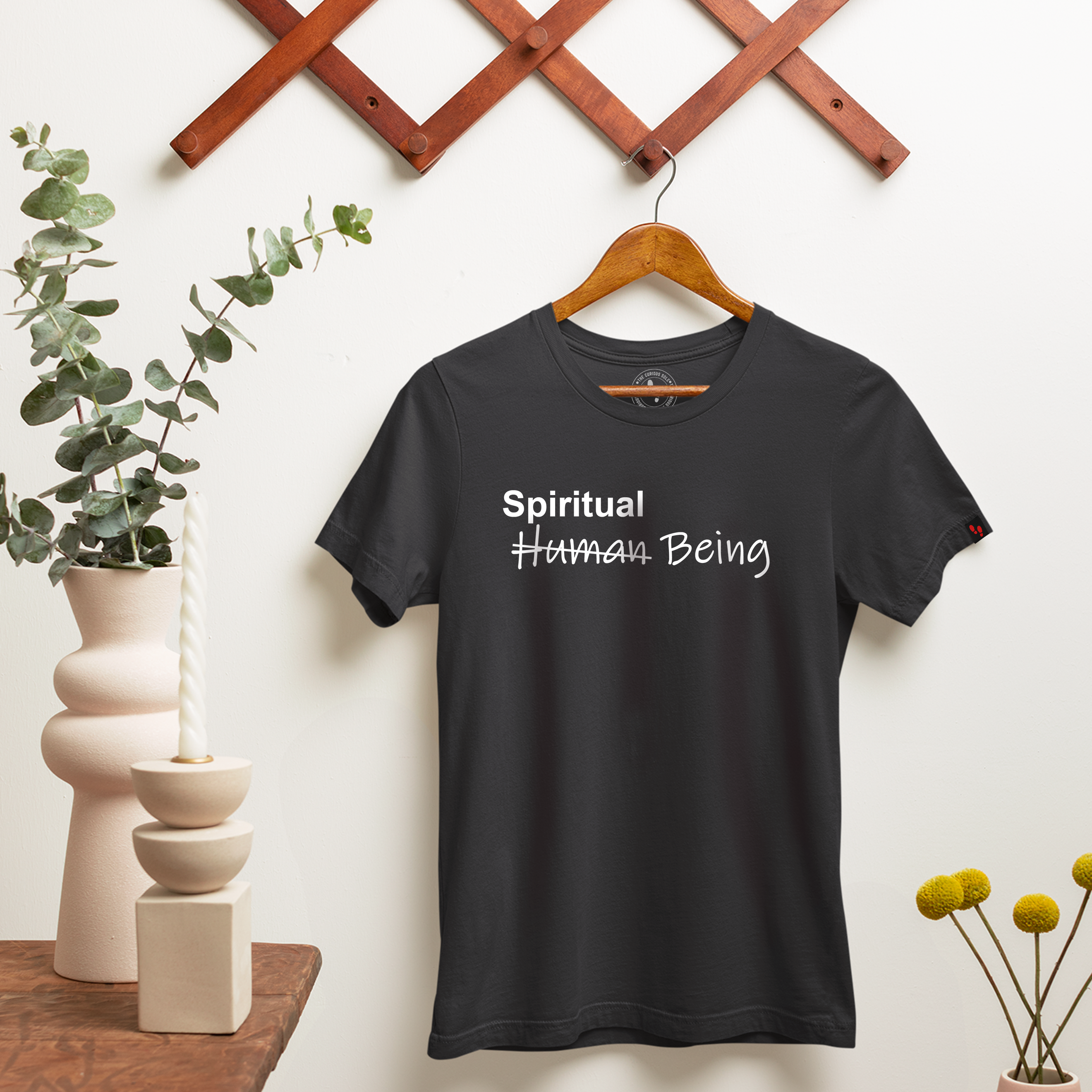 Spiritual Being Graphic Printed T-Shirt