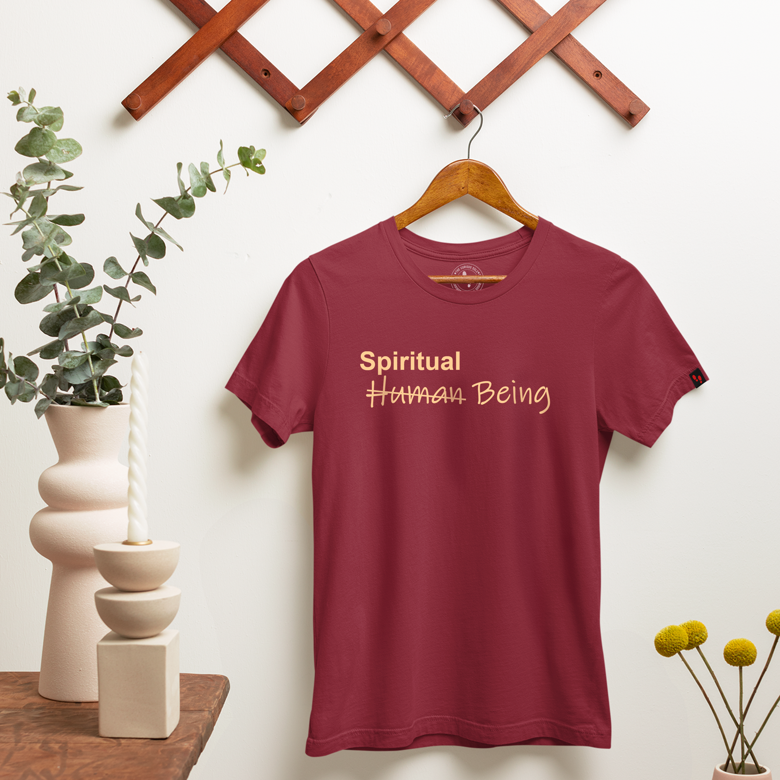 Spiritual Being Graphic Printed T-Shirt