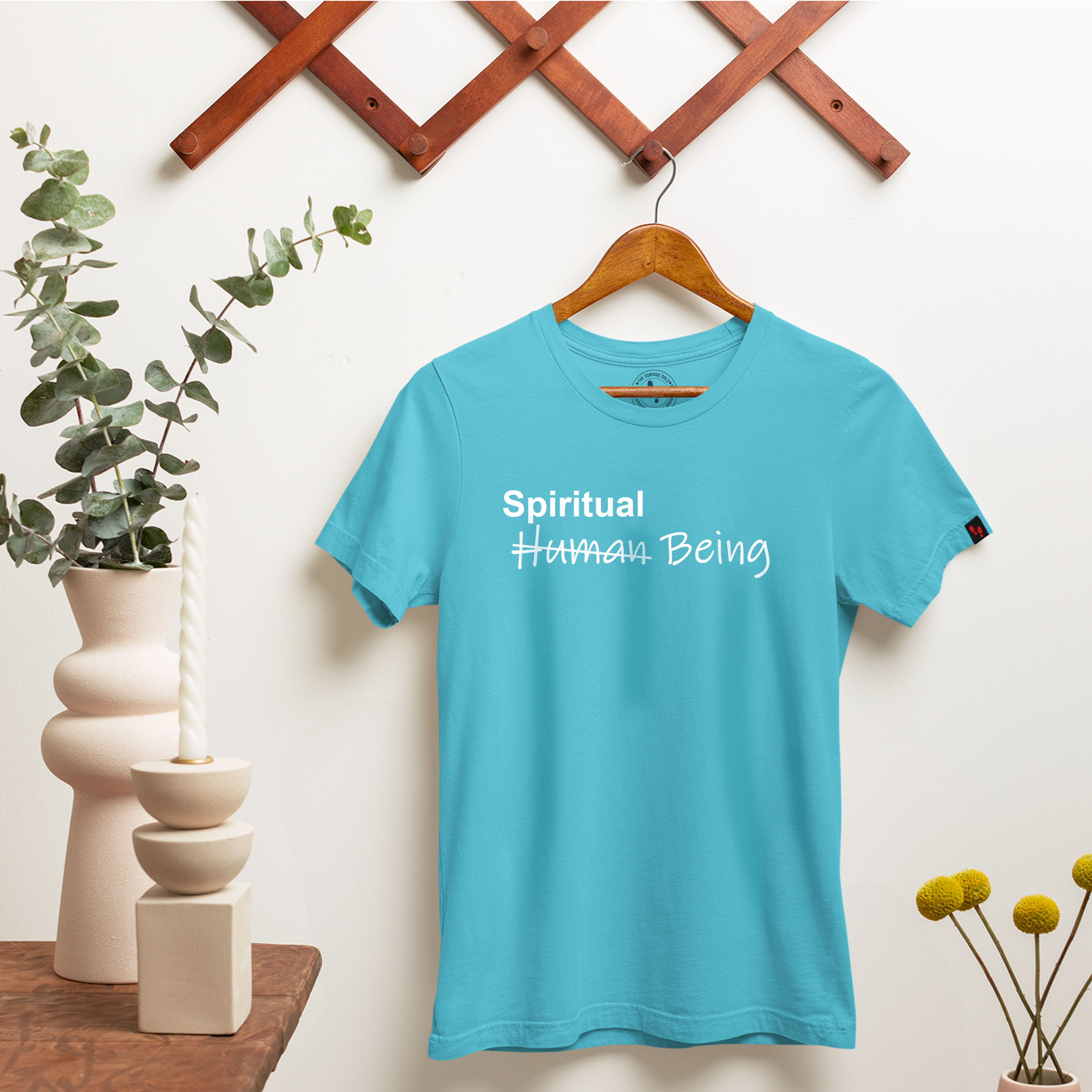 Spiritual Being Graphic Printed T-Shirt