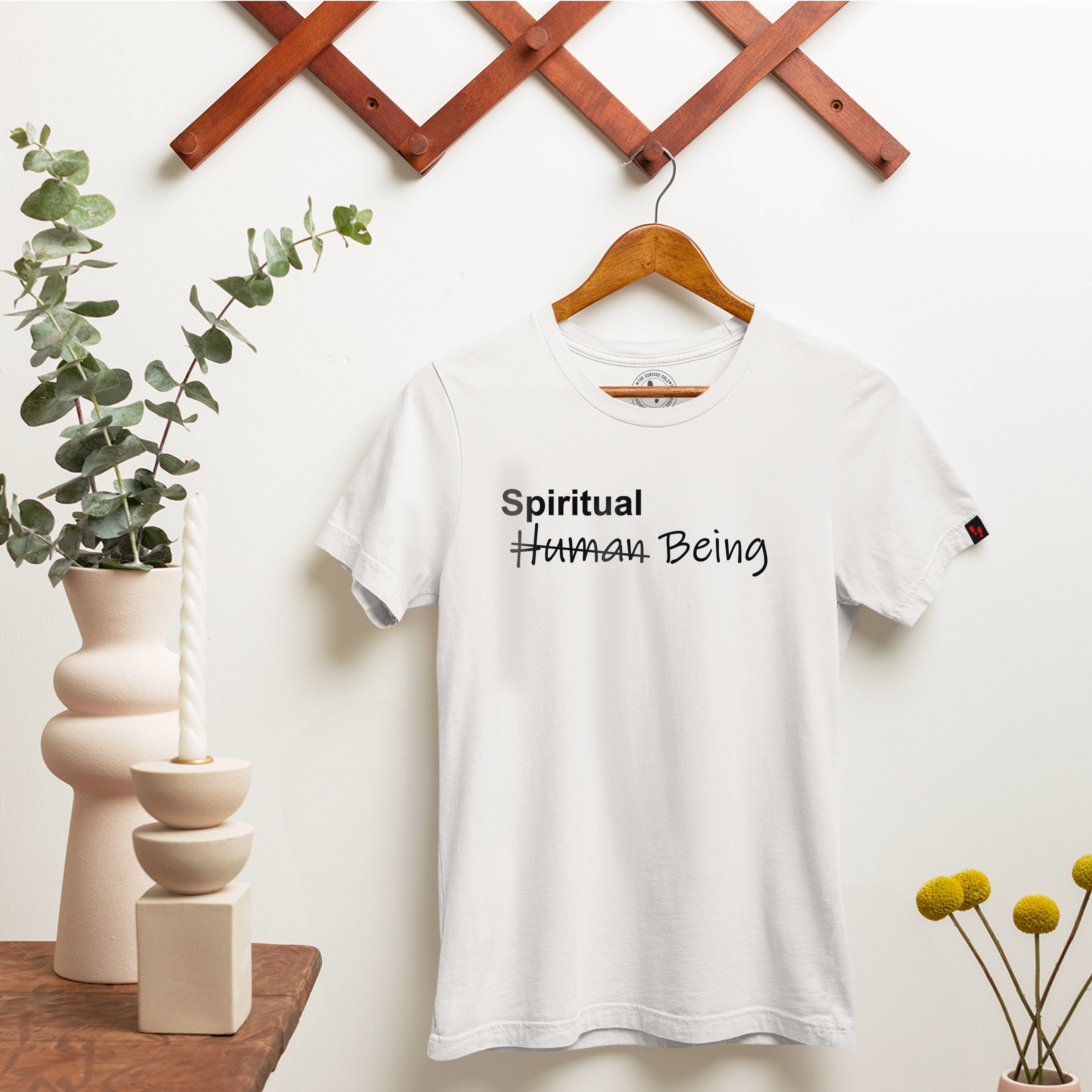 Spiritual Being Graphic Printed T-Shirt