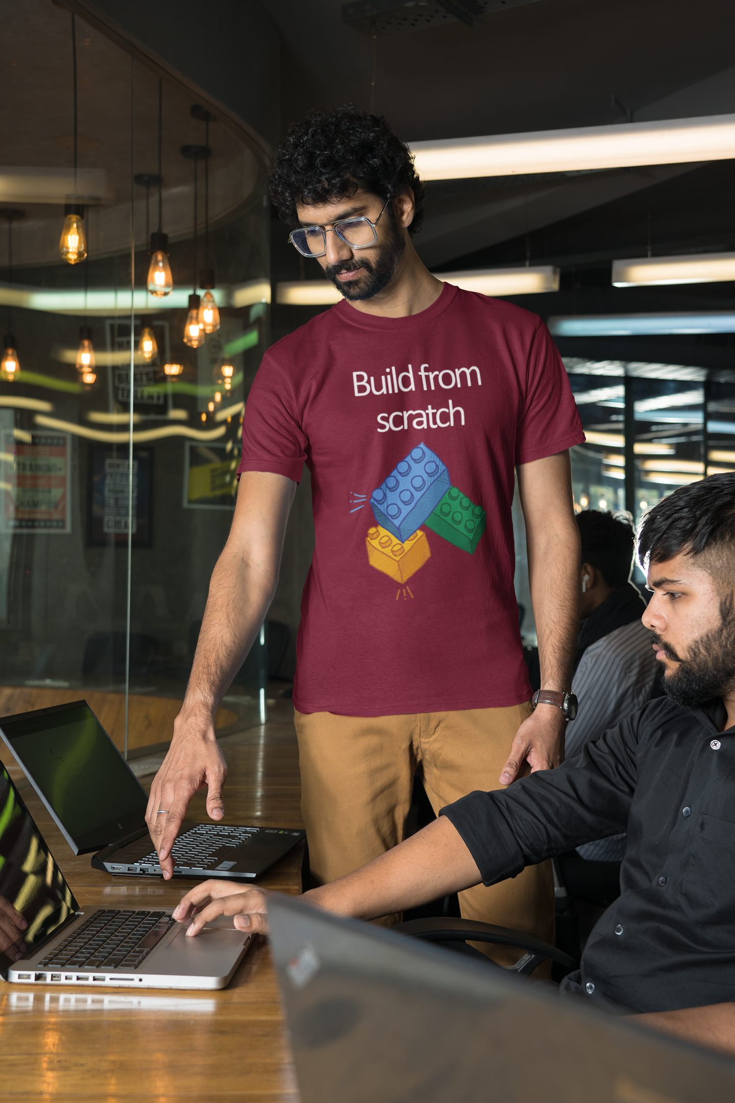 Build From Scratch Graphic Printed T-Shirt