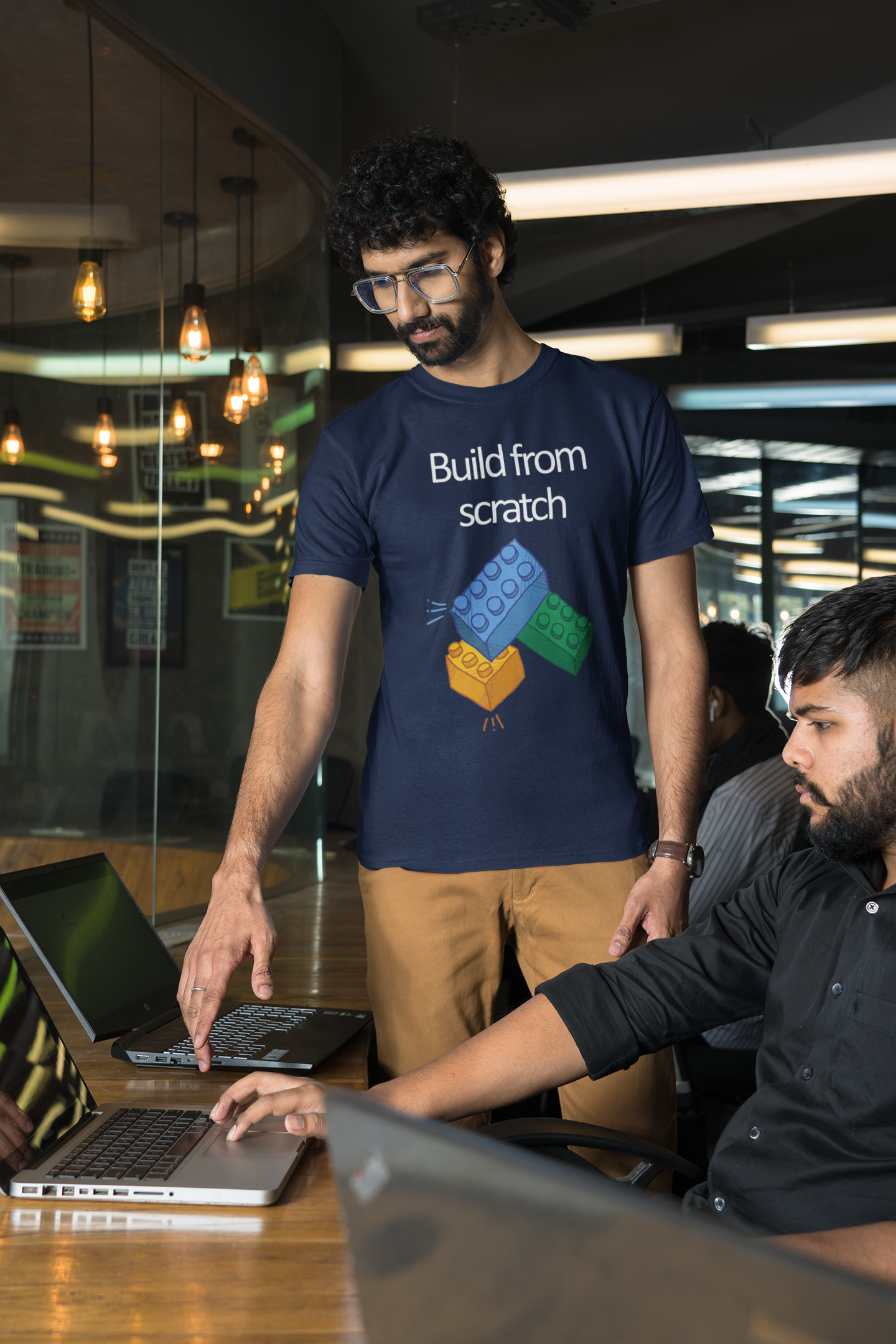 Build From Scratch Graphic Printed T-Shirt