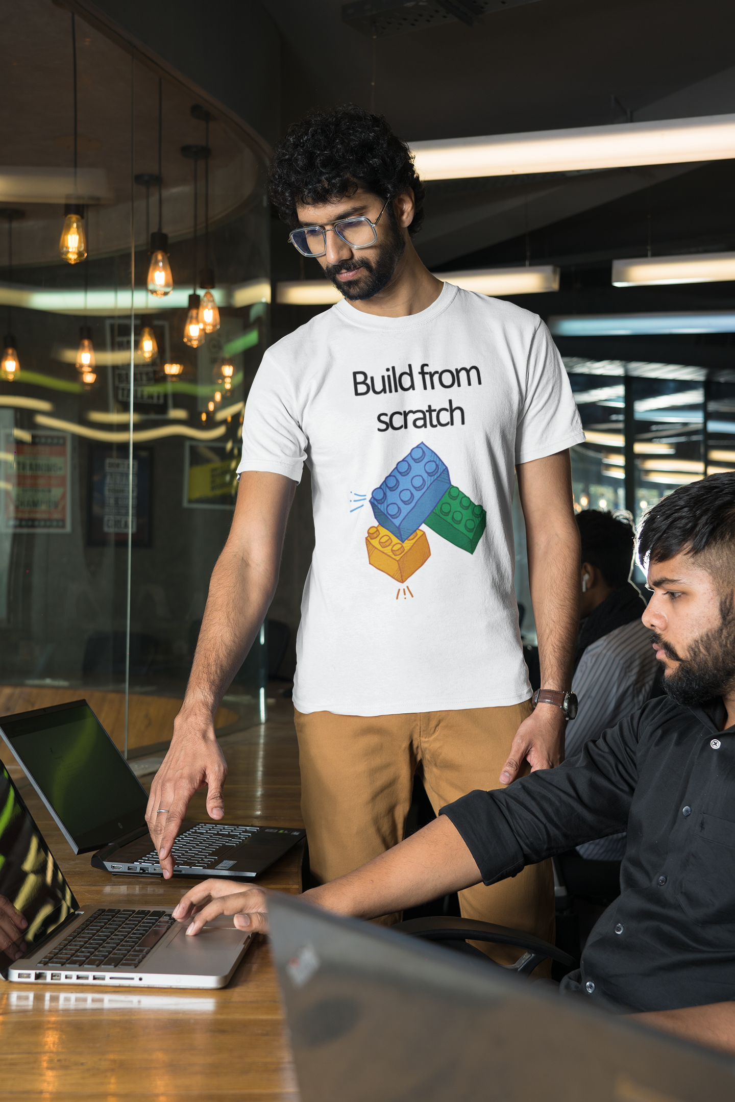 Build From Scratch Graphic Printed T-Shirt