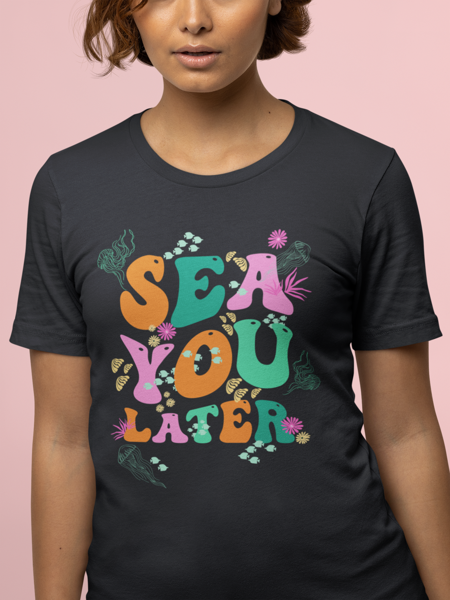 Sea You Later Graphic Printed T-Shirt