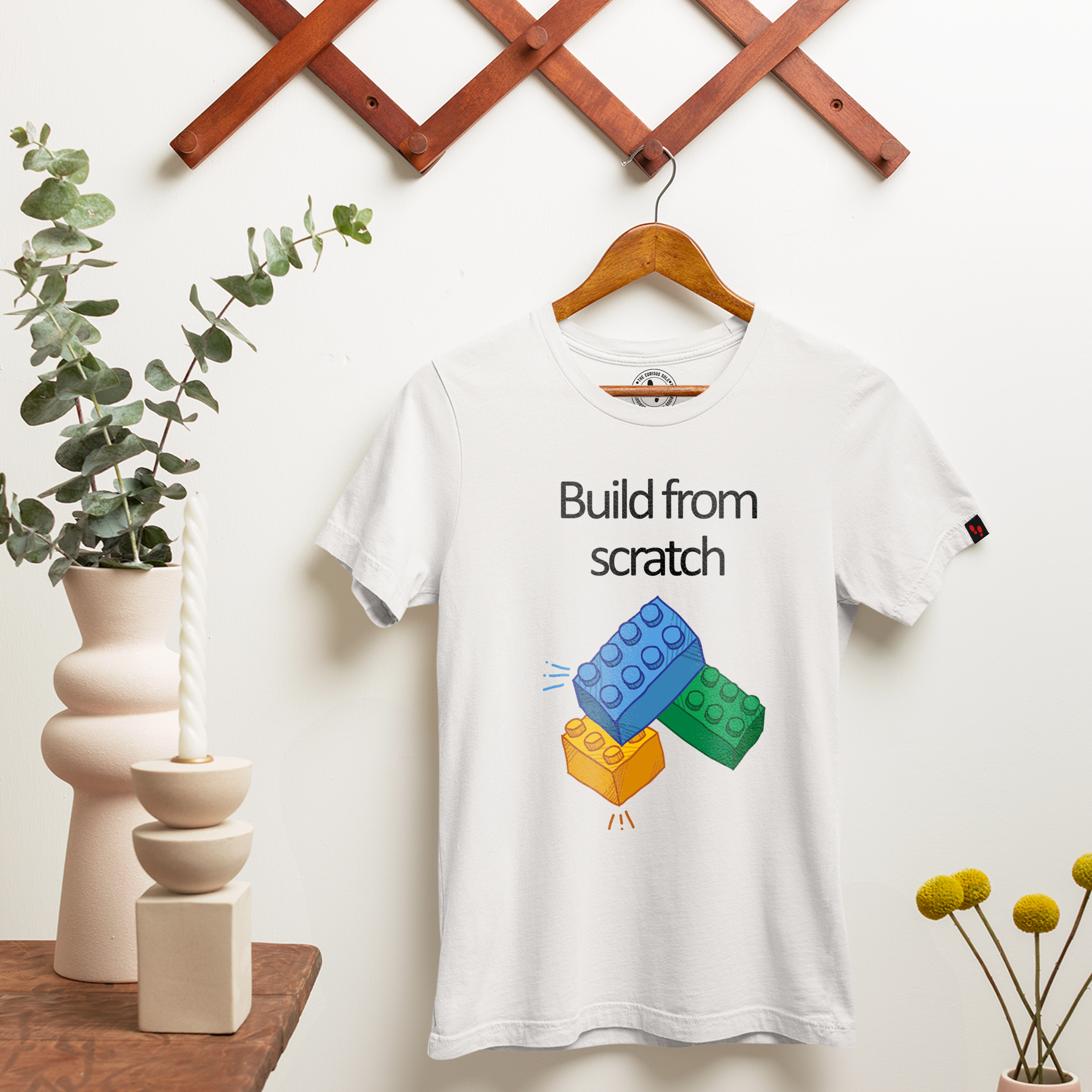 Build From Scratch Graphic Printed T-Shirt