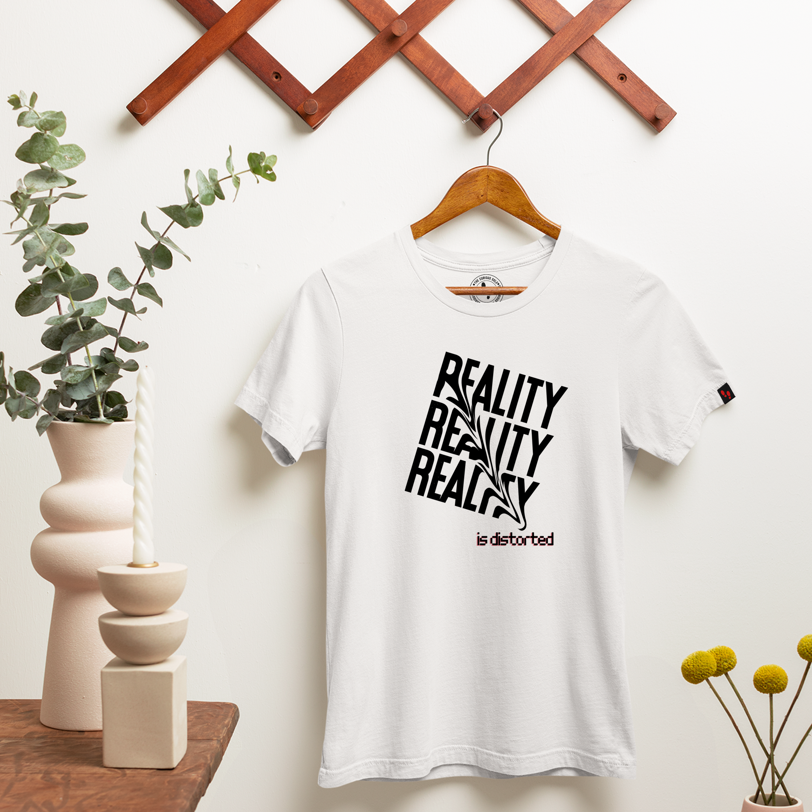 Reality Is Distorted Graphic Printed T-Shirt